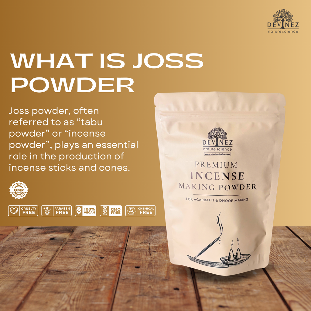 Devinez Natural Organic Joss Powder for Aggarbatti Making (Litsea glut ...